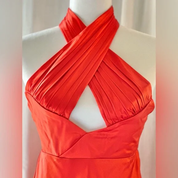 Brand New Sau Lee Livi Criss Cross Halter Mini Dress - Picture 2 of 7